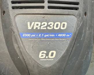 VR2300 Pressure Washer