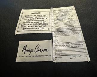 Pair of Marge Carson Mayson Armchairs