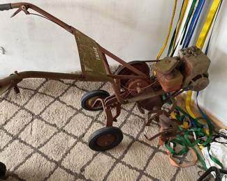 An old craftsman Rototiller