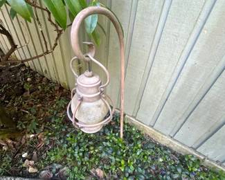 Vintage Metal Hanging Lantern