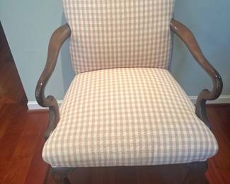 Vintage Upholstered Armchair