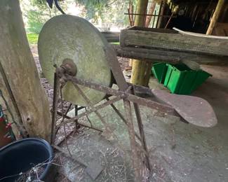 Vintage Grinding Wheel Sharpener