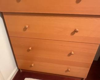 Pine Wood Chest of Drawers