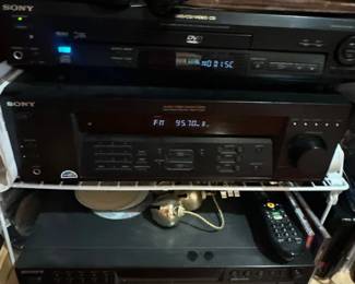 Sony DVD/CD Player and Receiver Set