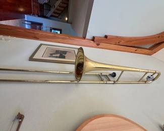 Vintage Conn Brass Trombone