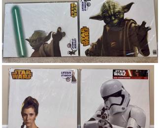 Life size standups new in packages