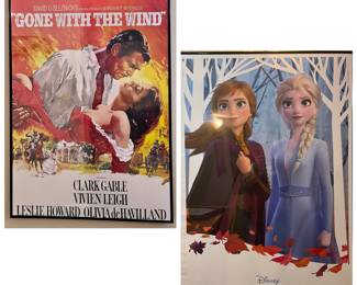 Framed Movie posters