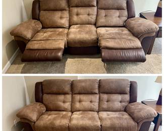 Electric reclining sofa