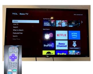 33" TCL Roku TV