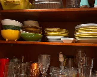 Colorful kitchenware