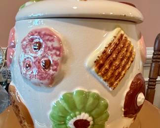 Vintage Napco "Cookies All Over" Cookie Jar