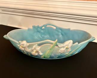 Vintage Roseville Pottery console bowl