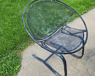 Salterini "Radar" lounge chair designed by Maurizio Tempestini 