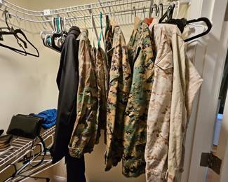 Military uniforms