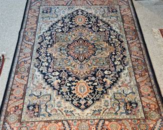 Karastan Navy Heriz rug