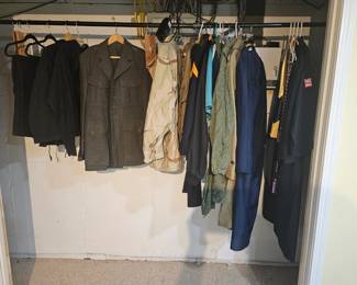 Military uniforms 