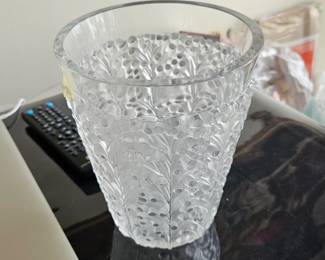 Lalique vase