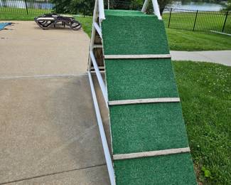 Canine agility ramp