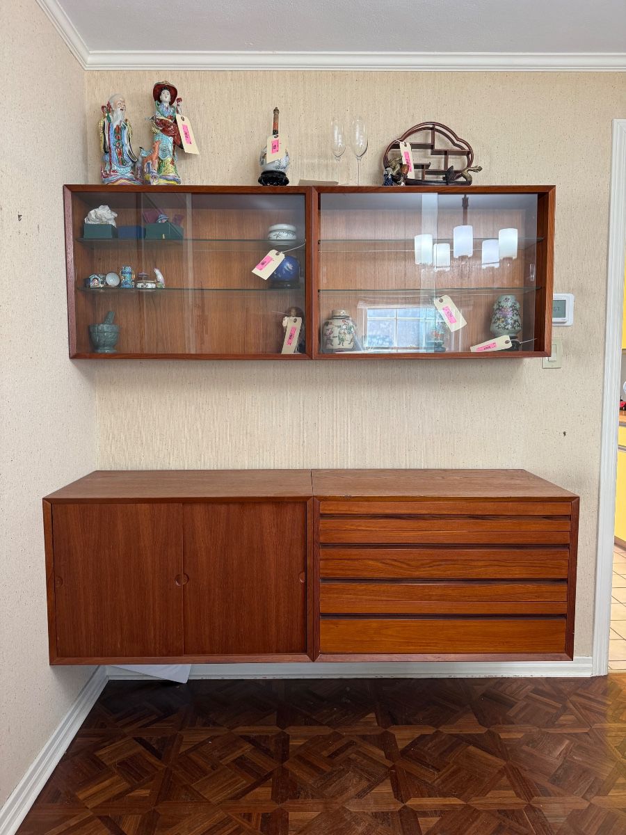 Mahogany floating sideboard