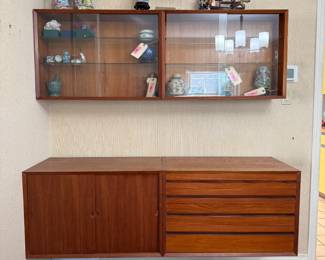 Mahogany floating sideboard