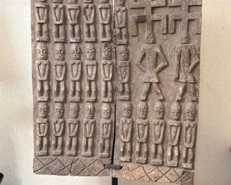 Ancient graniery door