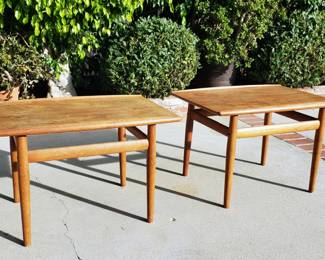 Grete Jalk Glostrup teak side stables