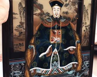 Chinese reverse glass paintings