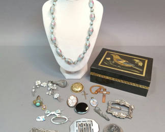 Lot 185: Antique & Vintage Jewelry - Sterling & More (42+dwt)