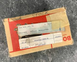 Lot 312: Porsche 356 Bosch RE6 Regulator