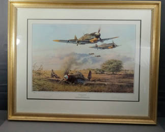 Lot 347: Hartmann Tribute Framed Print by Robert Taylor