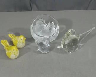 Lot 262: Mats Jonasson & More Bird Figurines