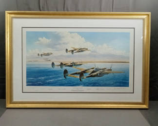 Lot 348: Bogeys! Framed Print by Robert Taylor