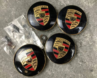 Lot 315: Porsche 356 Hub Cap Crests