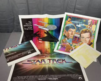 Lot 328: Vintage Star Trek Memorabilia