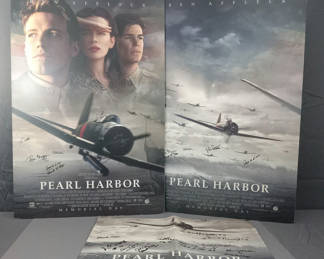 Lot 346: Pearl Harbor (2001) Signed Movie Posters
