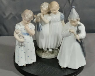 Lot 274: Royal Copenhagen Figurines