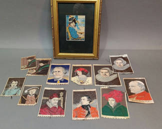 Lot 355: Vintage Warner Woven Labels