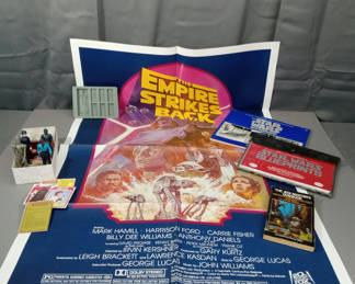 Lot 330: Vintage Star Wars / The Empire Strikes Back Memorabilia