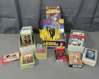 Lot 332: Vintage Trading Cards - Film & Music