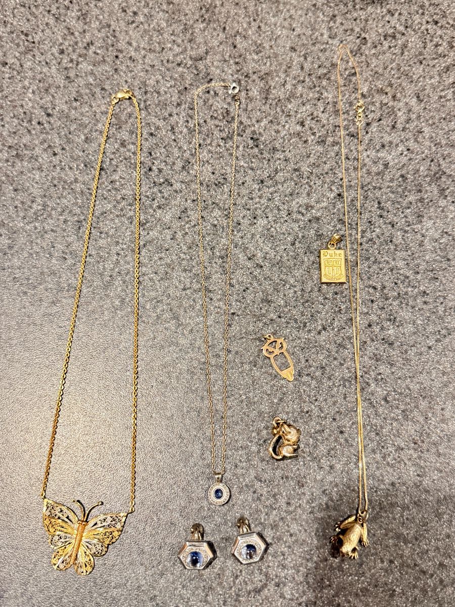 10k , 14k Gold and White gold jewelry 