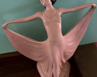 Art Deco Marbello Art Craft. Lady Marbello Dancing