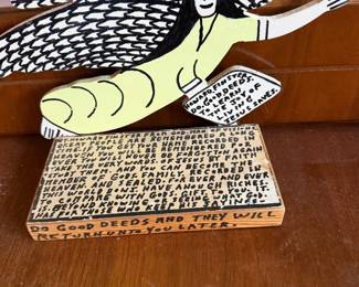 Howard Finster Folk Art, Flying Angel 1992