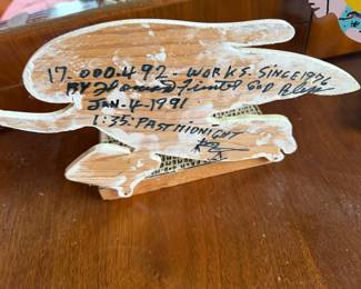 Lowest Serial Number from Collection, 17,000 Dated 1992. Signed