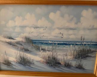Original Oil Painting, BEACH. Danny and I will  be at Jersey Shore JULY 10th!! 