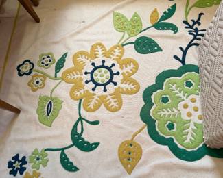 Anthropology Tali Hand Tufted Wool Blend Rug