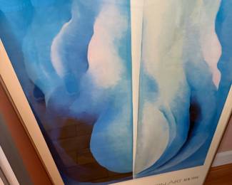 1988 Offset Lithogrpah, Georgia O Keefe, Museum of Modern Art NY