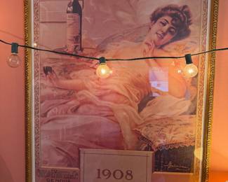 French Framed Poster