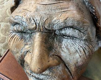 Detailed Native American Sculpture