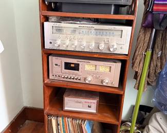 Vintage stereo equipment