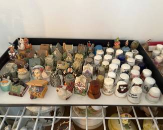 Collectible figurines and salt and pepper shakers